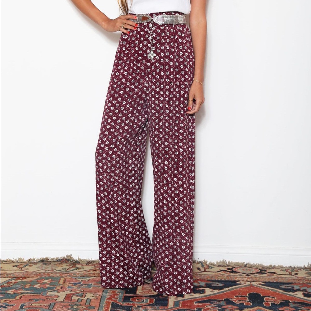 Flynn Skye Ride or Die High Rise Wide Leg Pants